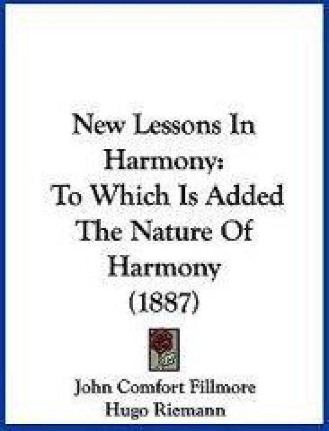 New Lessons In Harmony