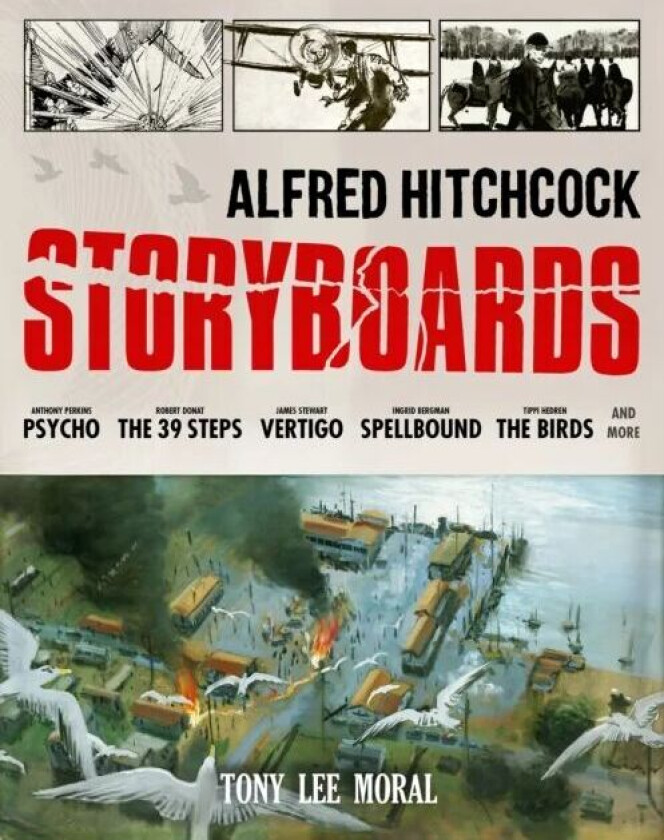 Alfred Hitchcock Storyboards av Tony Moral