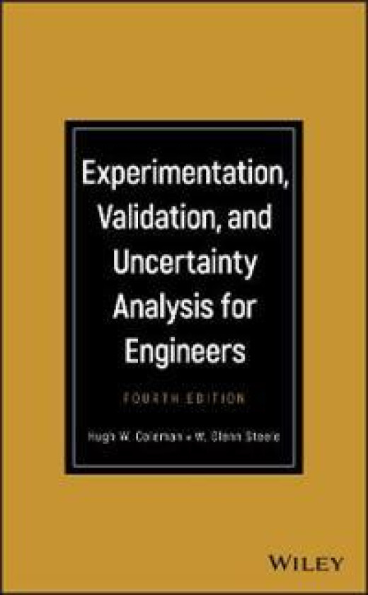 Experimentation, Validation, and Uncertainty Analysis for Engineers