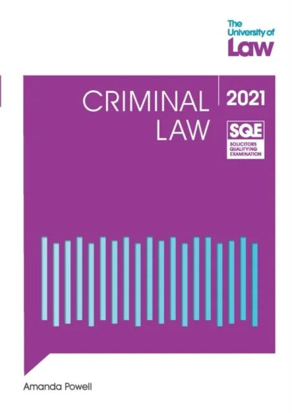 SQE - Criminal Law av Amanda Powell