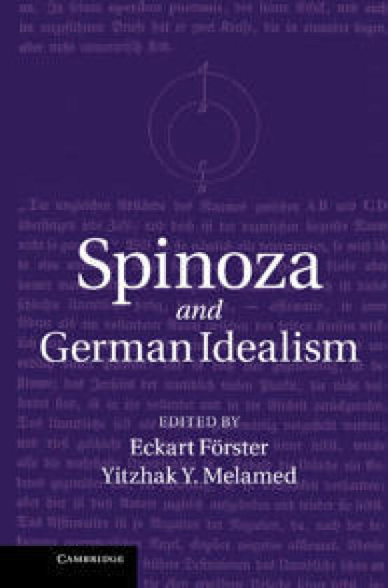 Spinoza and German Idealism