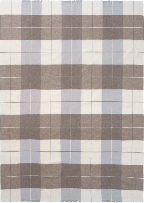Scotch pledd 130 x 190 cm Camel-Grey