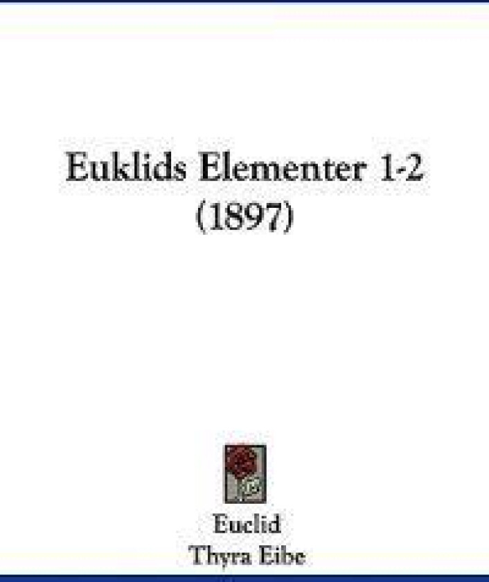 Euklids Elementer 1-2