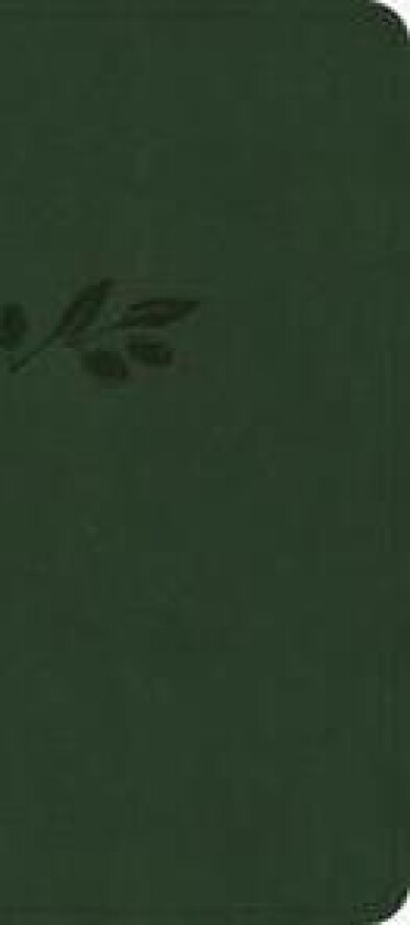 NASB Large Print Compact Reference Bible, Olive Leathertouch