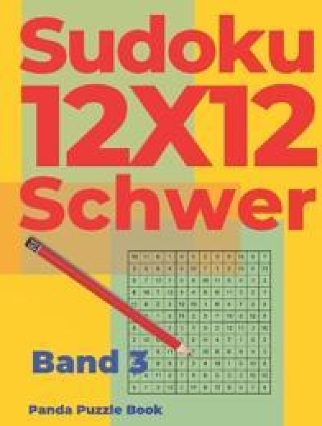 Sudoku 12x12 Schwer - Band 3