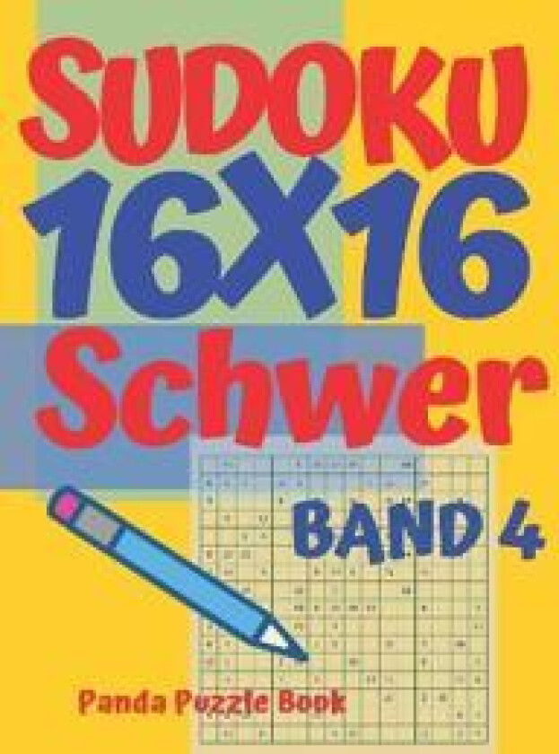 Sudoku 16x16 Schwer - Band 4