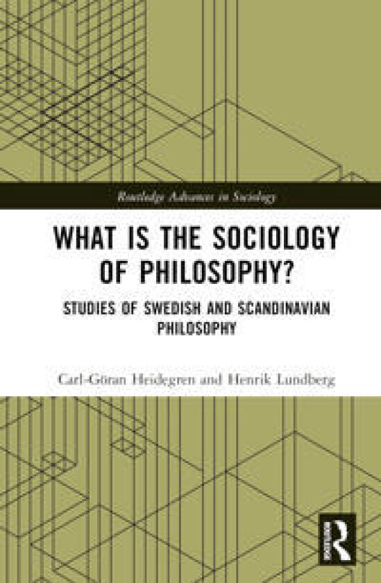 What is the Sociology of Philosophy?