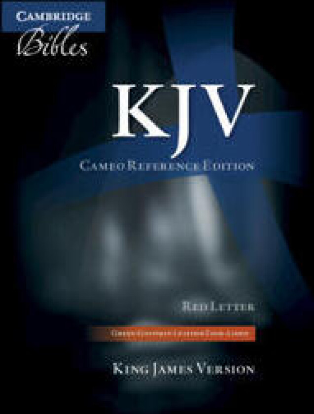 KJV Cameo Reference Edition, Green Goatskin Leather, Red-letter Text, KJ456:XRE