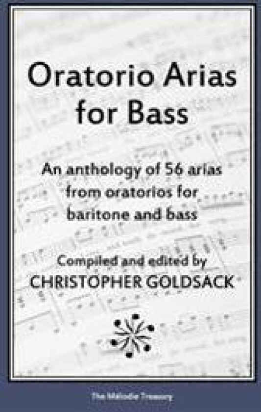 Oratorio Arias for Bass