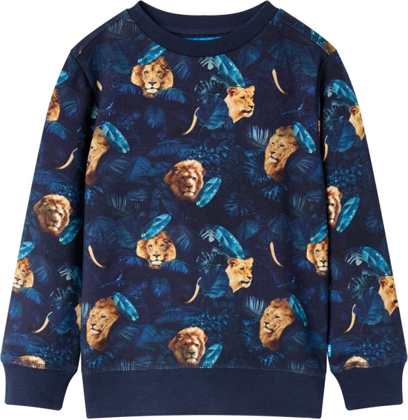 Barnegenser marineblå 140