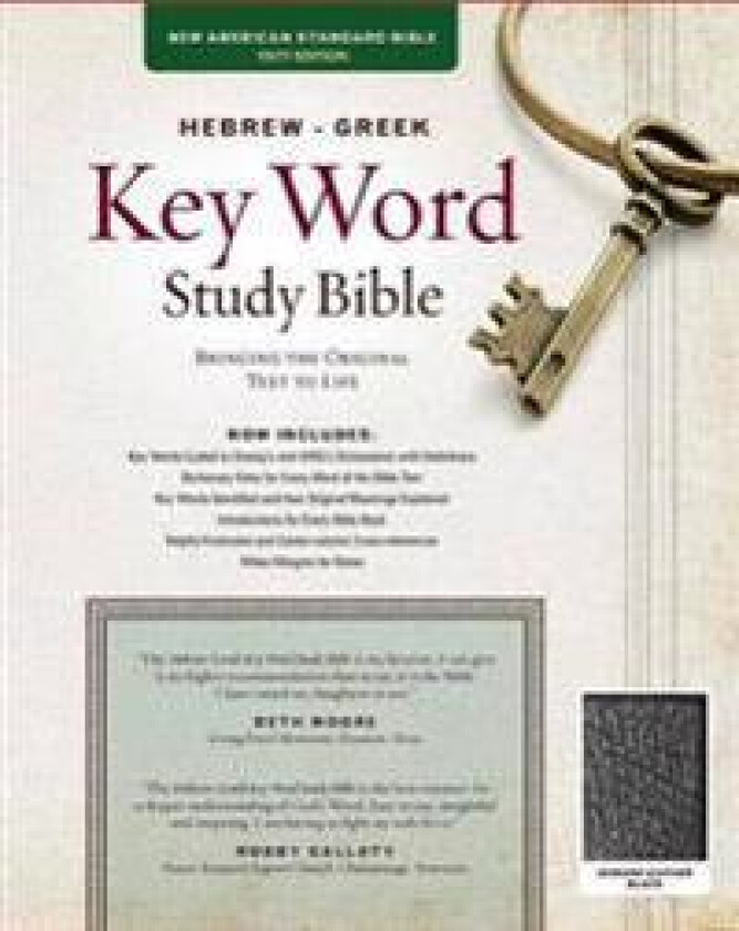 Hebrew-Greek Key Word Study Bible-NASB