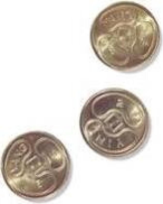 Yin Yang 3 Coin Set