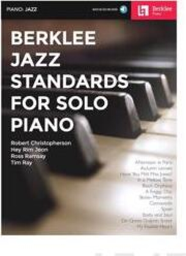 Berklee Jazz Standards for Solo Piano (Book/Online Audio)