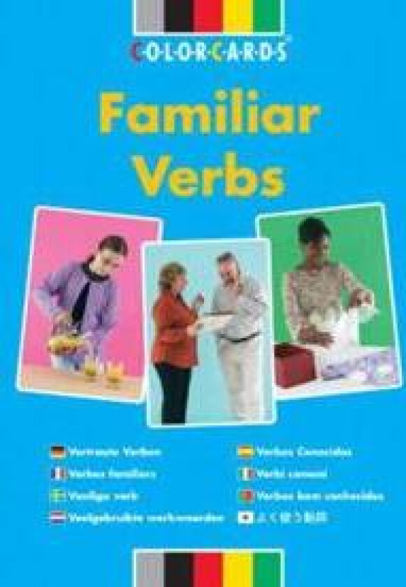 Familiar Verbs: Colorcards