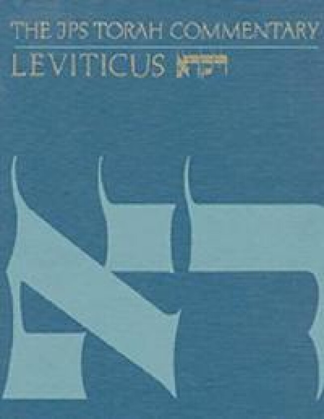 The JPS Torah Commentary: Leviticus