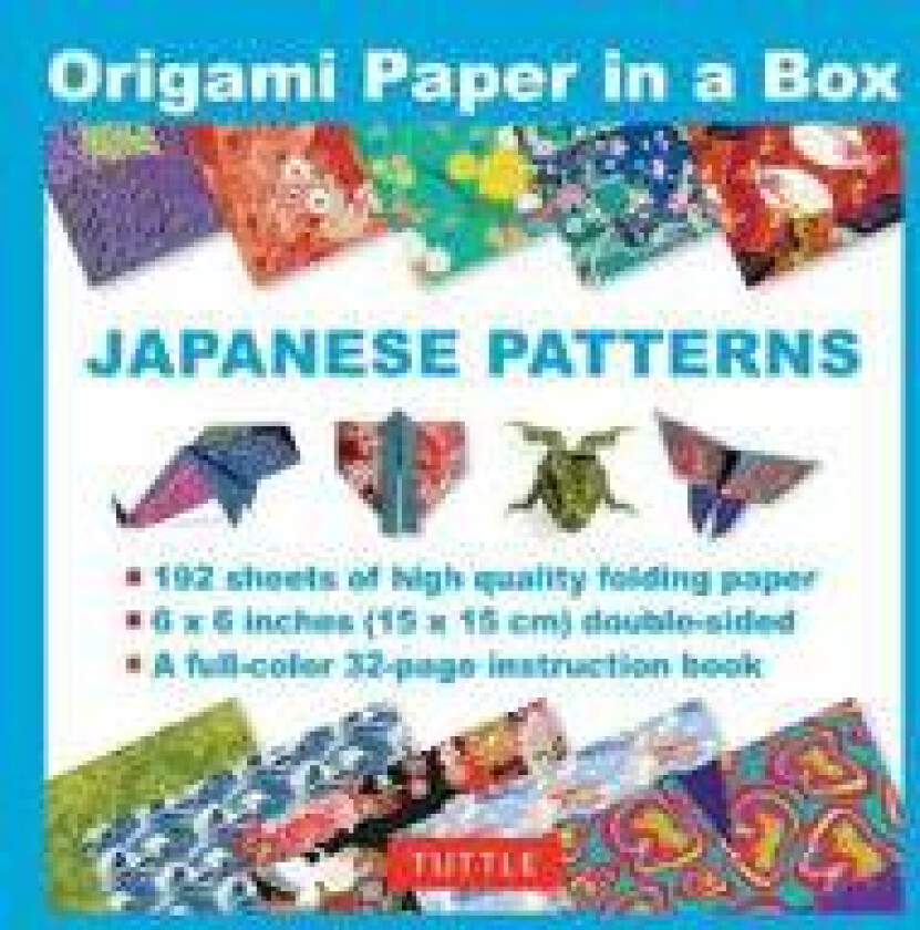 Origami Paper in a Box - Japanese Patterns