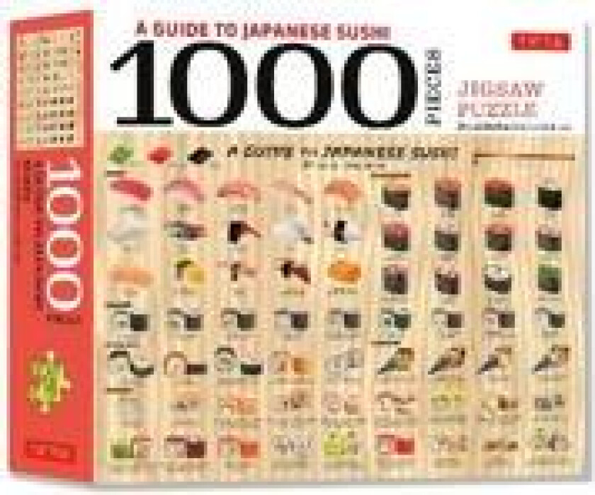 A Guide to Japanese Sushi - 1000 Piece Jigsaw Puzzle