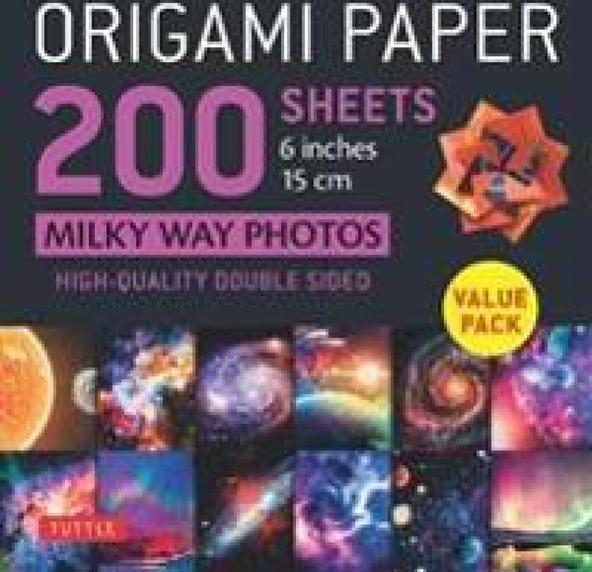Origami Paper 200 sheets Milky Way Photos 6 Inches (15 cm)