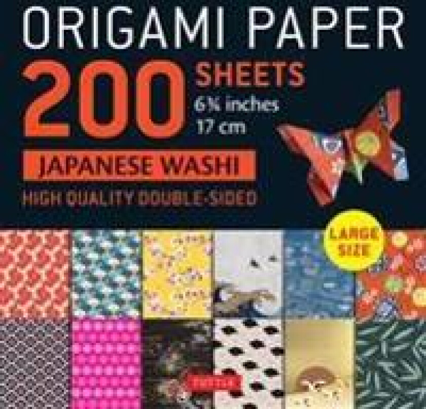 Origami Paper 200 sheets Japanese Washi Patterns 6.75 inch