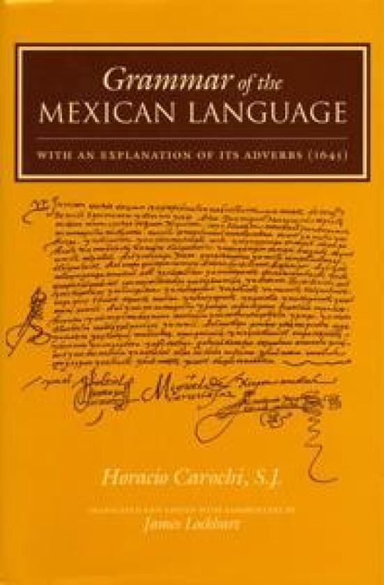 Grammar of the Mexican Language