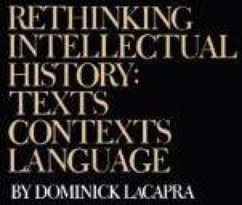 Rethinking Intellectual History