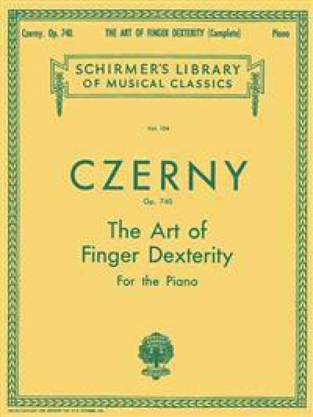 Art of Finger Dexterity, Op. 740 (Complete)