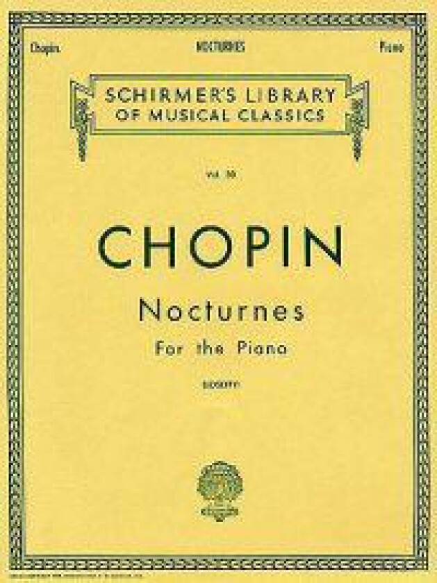 Nocturnes: Schirmer Library of Classics Volume 30 Piano Solo