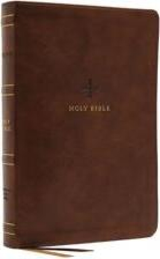 NRSV Large Print Standard Catholic Bible, Brown Leathersoft (Comfort Print, Holy Bible, Complete Catholic Bible, NRSV CE)