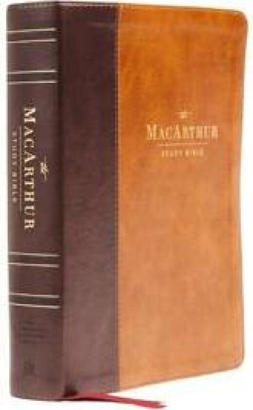 NASB, MacArthur Study Bible, 2nd Edition, Leathersoft, Brown, Comfort Print