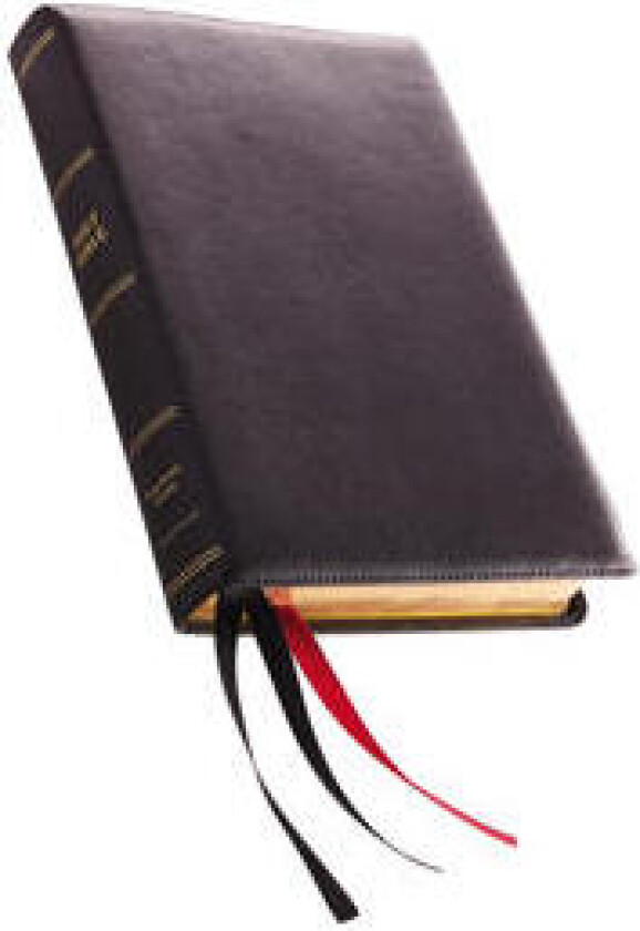 KJV Holy Bible: Giant Print with 53,000 Cross References, Black Premium Goatskin Leather, Premier Collection, Comfort Print: King James Version