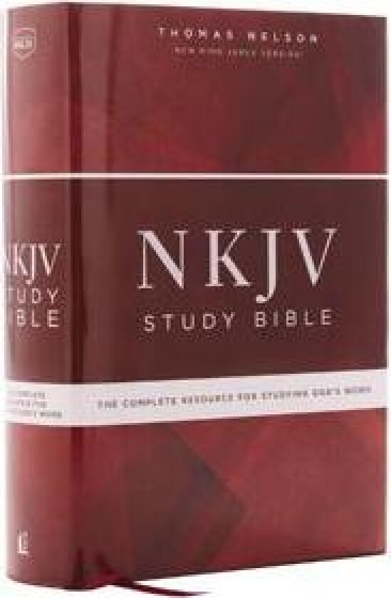 NKJV Study Bible, Hardcover, Comfort Print