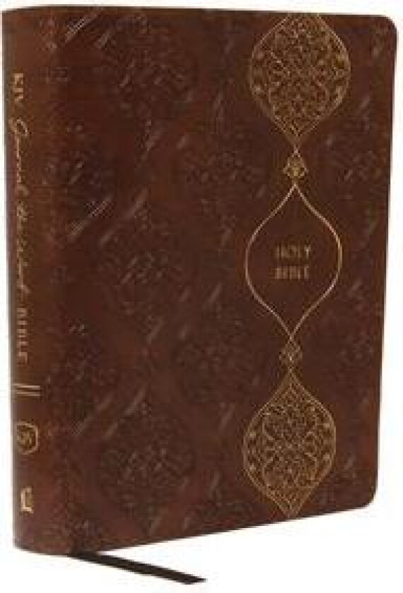 KJV Journal the Word Bible, Reflect, Journal or Create Art Next to Your Favorite Verses (Brown Leathersoft, Red Letter, Comfort Print: King James