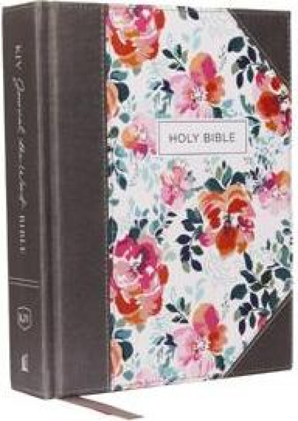 KJV Journal the Word Bible, Reflect, Journal or Create Art Next to Your Favorite Verses (Pink Floral Cloth over Board, Red Letter, Comfort Print: King