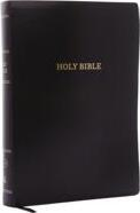 KJV Holy Bible: Super Giant Print with 43,000 Cross References, Black Leather-look, Red Letter, Comfort Print: King James Version