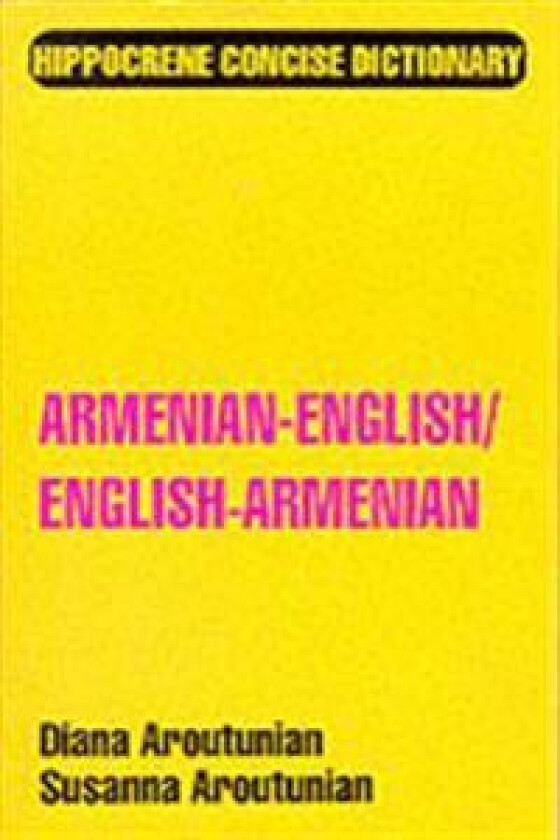 Armenian/English-English/Armenian Concise Dictionary