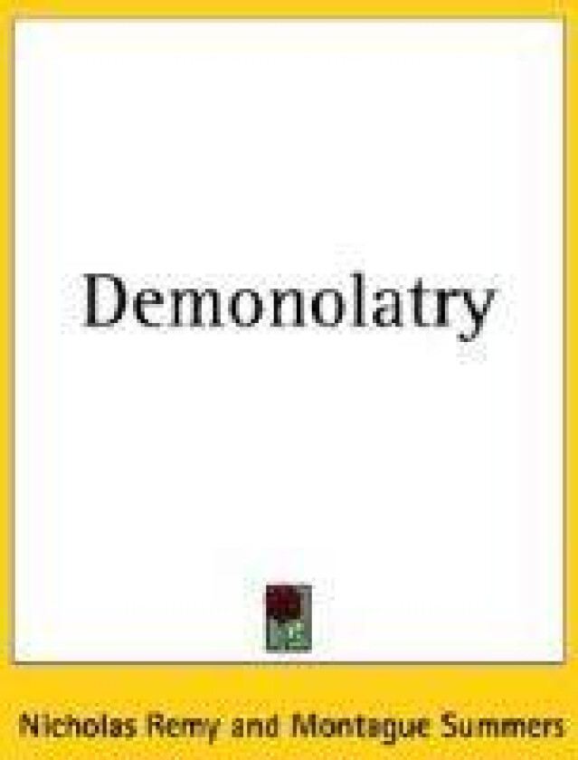 Demonolatry 1929