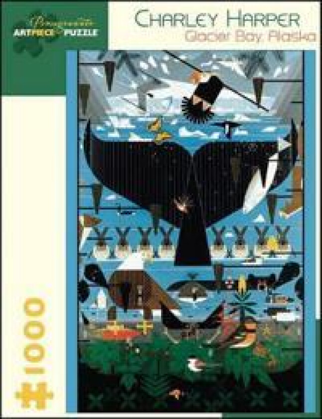 Charley Harper Glacier Bay Alaska 1 000-Piece Jigsaw Puzzle