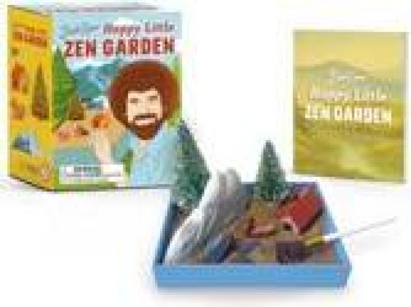 Bob Ross Happy Little Zen Garden