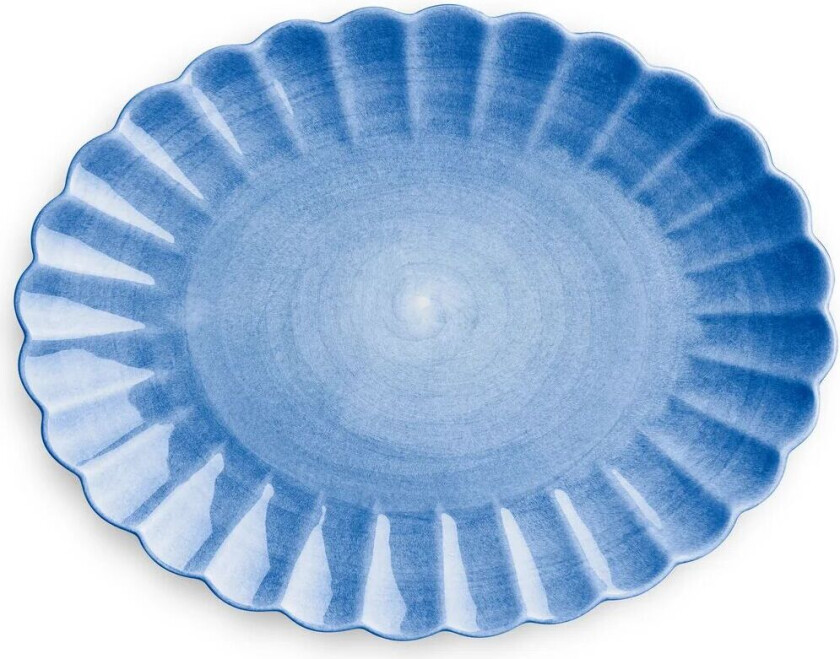 Oyster fat 30 x 35 cm Lyseblå