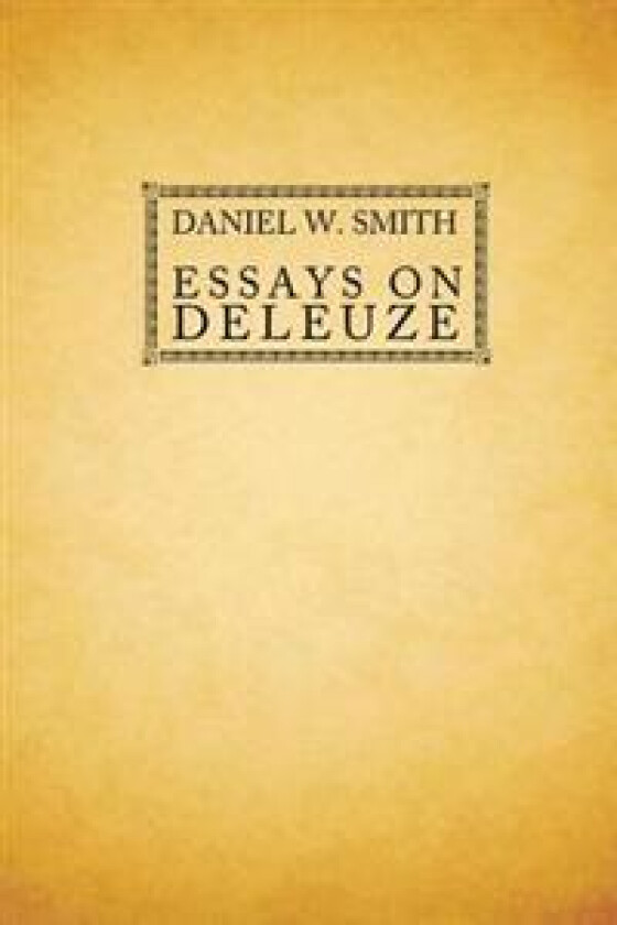 Essays on Deleuze