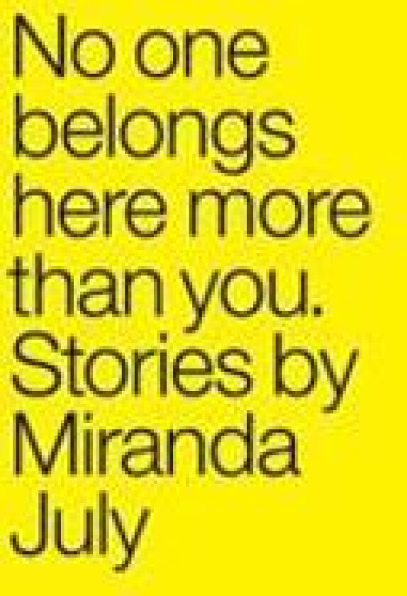 No One Belongs Here More Than You