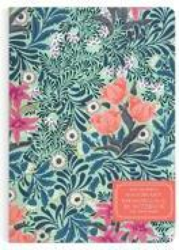 William Morris Bower Handmade Embroidered B5 Journal