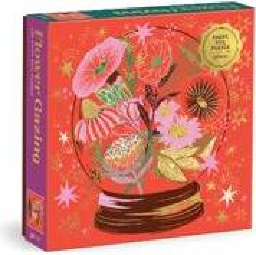 Flower Gazing 500 Piece Foil Puzzle