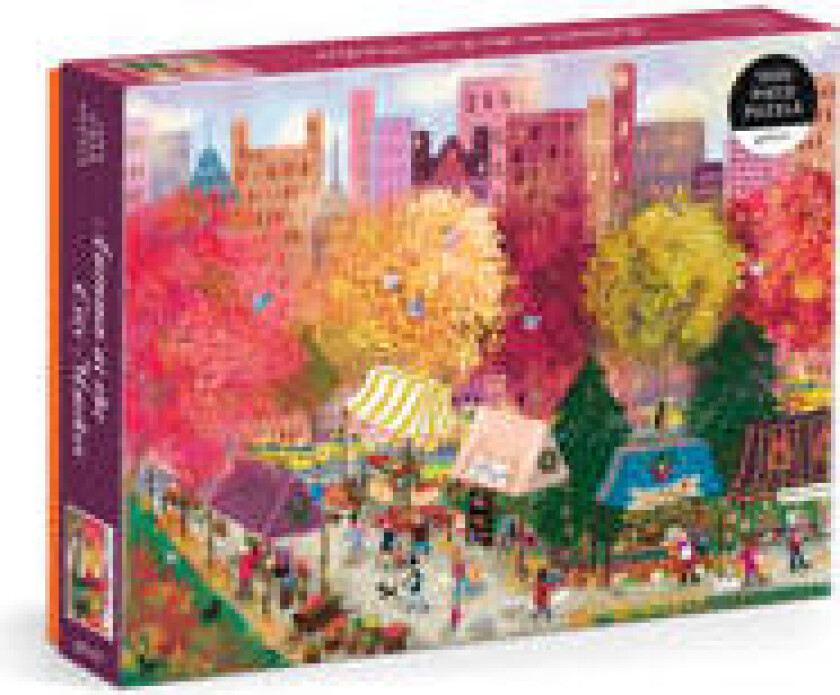 Joy Laforme Autumn at the City Market Puzzle
