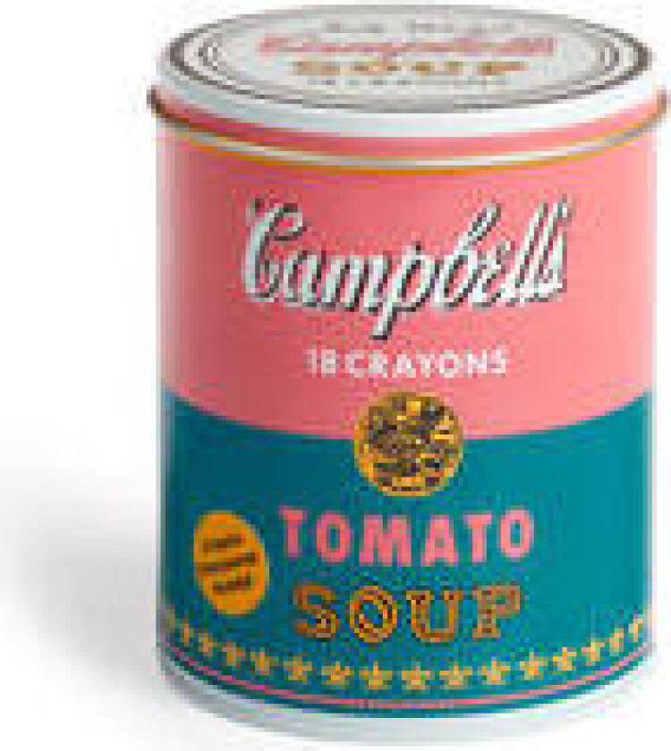 Andy Warhol Soup Can Crayons + Sharpener