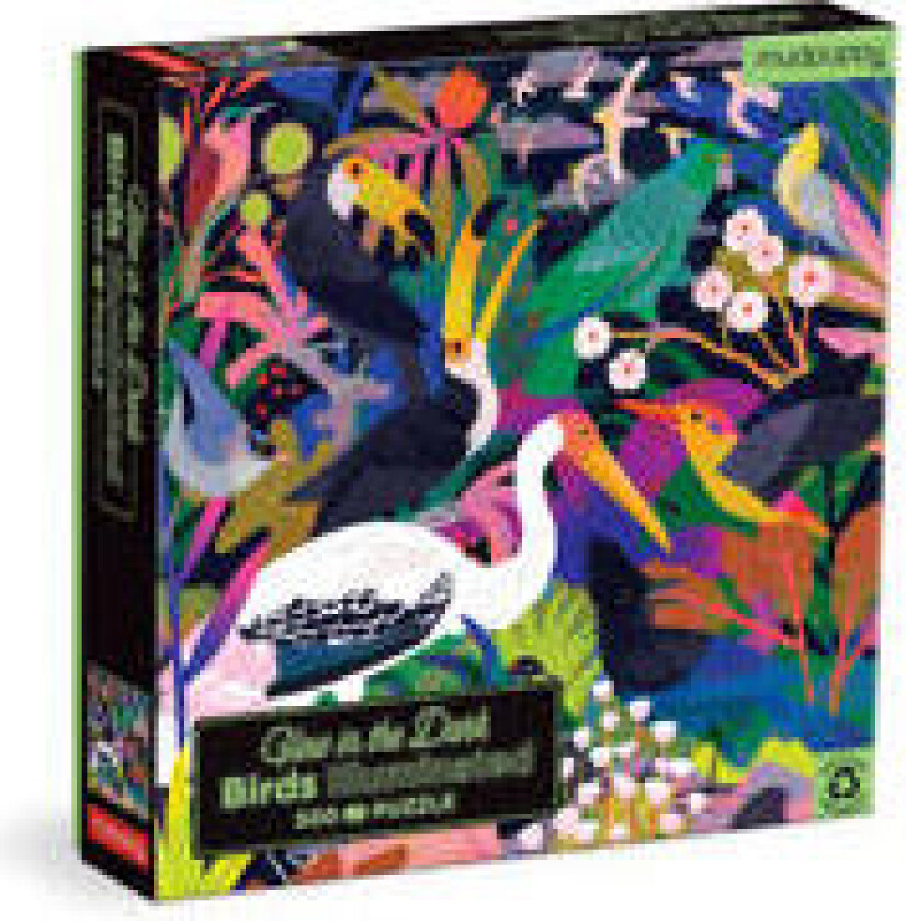 Birds Illuminated Glow in the Dark Puzzle