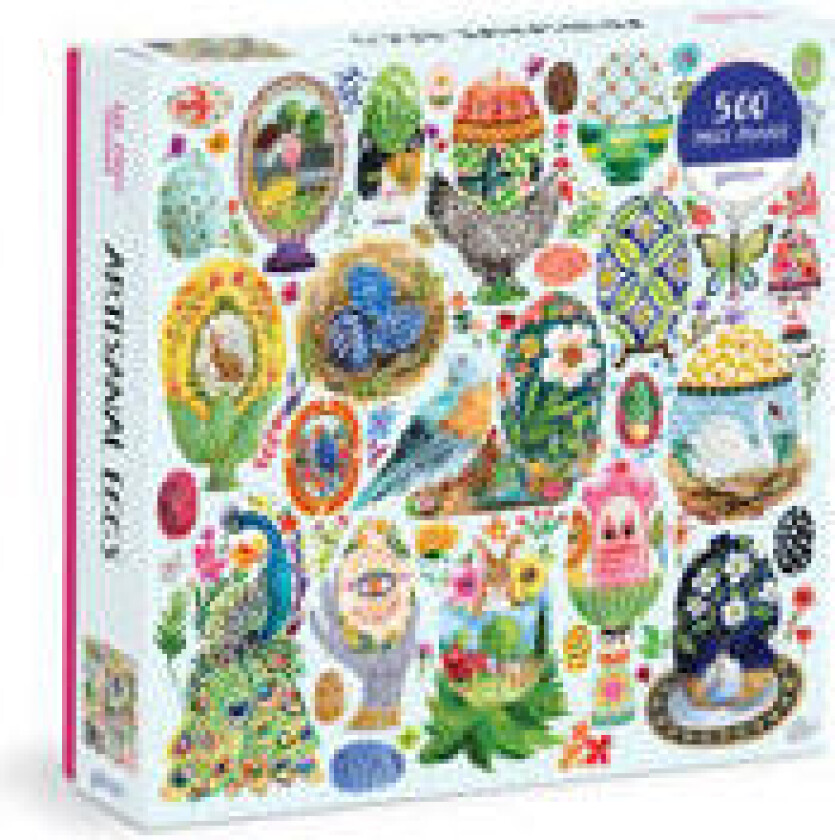 Artisanal Eggs 500 Piece Puzzle