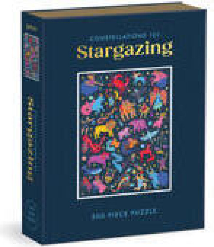 Constellations 101: Stargazing 500 Piece Book Puzzle
