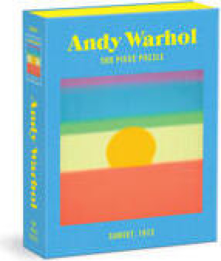 Andy Warhol Sunset 500 Piece Book Puzzle