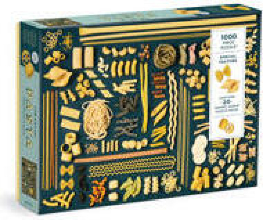 Art of Pasta 1000 Piece Puzzle with Shaped Pieces